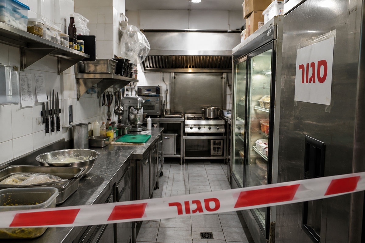 "ממצאים תברואיים חמורים": צו סגירה לעסק מזון באשדוד