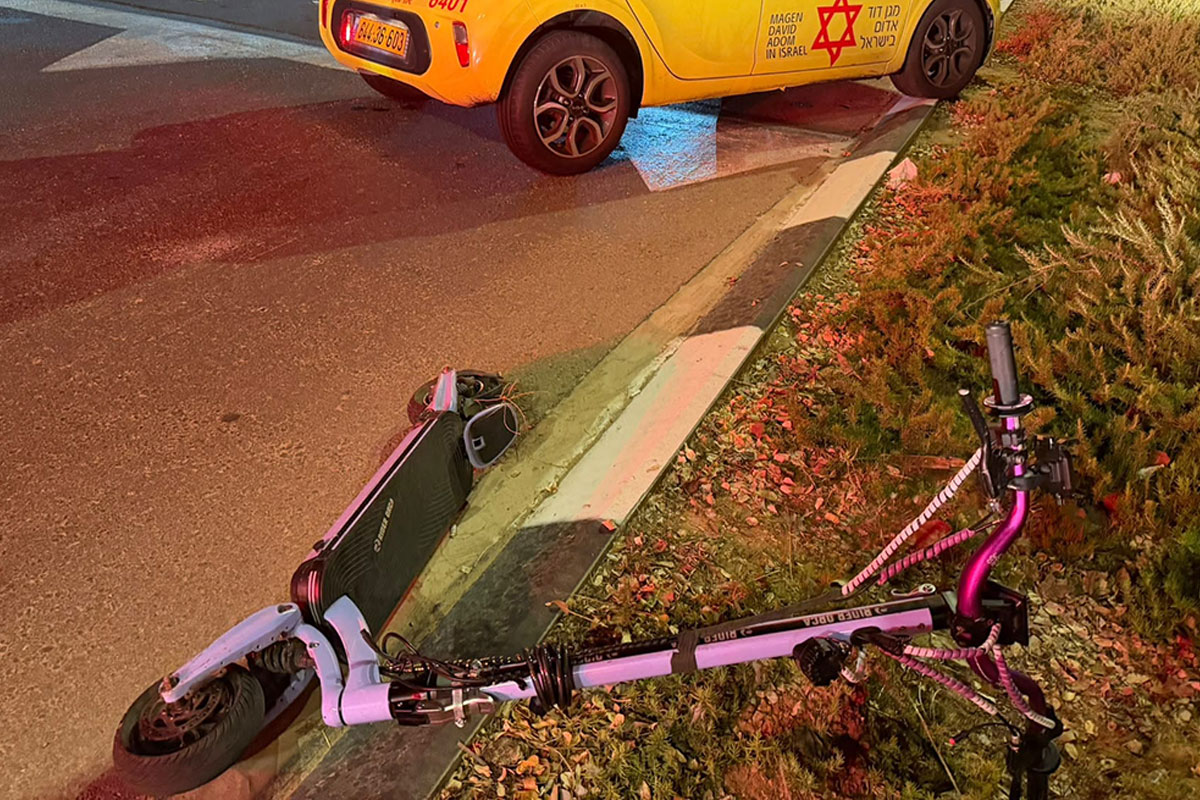 בן 14 נפצע בתאונת קורקינט באשדוד: עוד נורה אדומה שאסור להתעלם ממנה