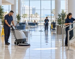 ניקיון במוסדות ובמבני ציבור והאתגרים שאינם קיימים בניקיון רגיל