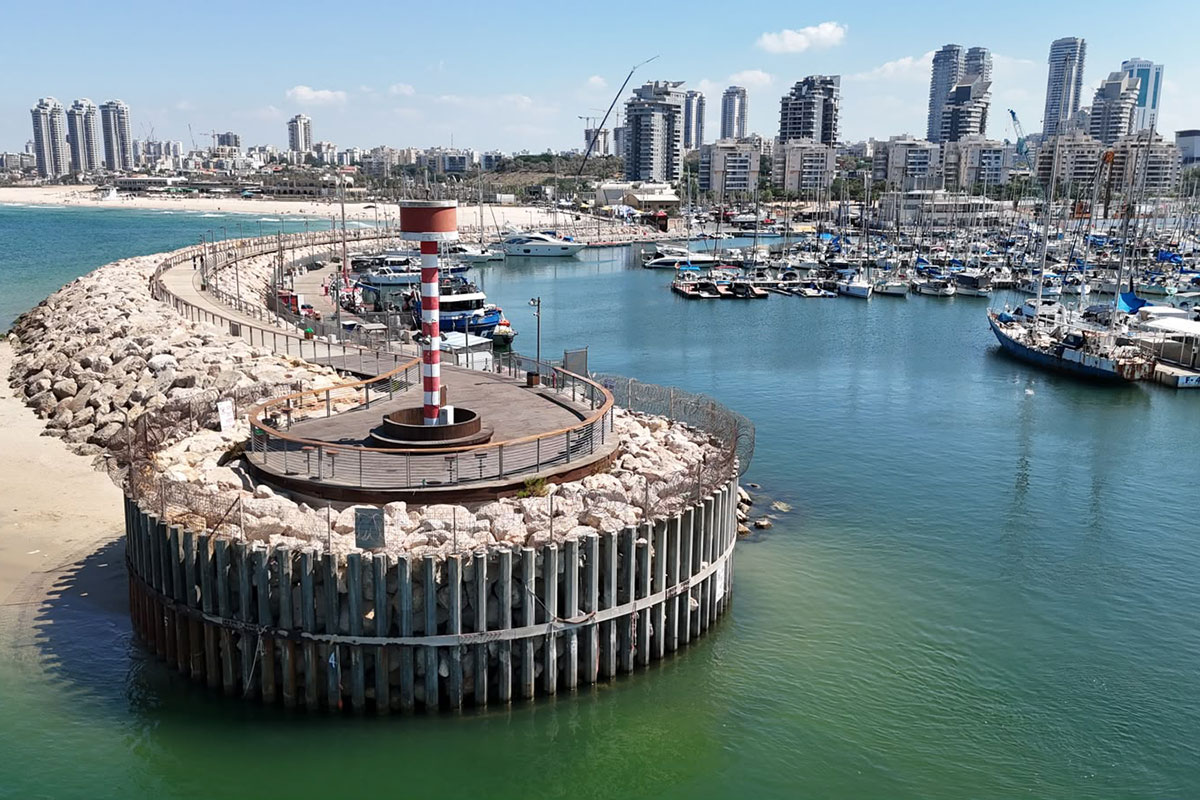 המזח הצפוני במרינה נפתח לציבור